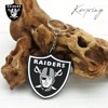 レイダース ラバーキーホルダー キーリング キーチェーン おしゃれ ストリート ロゴ キーホルダー ブラック NFL RAIDERS ローライダー Lowrider ロゴ ラバー キーホルダー アメフ