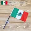 メキシコ 国旗 吸盤付 ミニフラッグ 黒棒 フラッグ MEXICO FLAG 旗 ディスプレイ ガレージ 屋内 屋外 装飾 飾り メキシコ MEXICO メキシコ国旗 チカーノ ローライダー Lowr