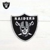 レイダース ロゴ ワッペン 刺繍 アイロン ブラック raiders NFL RAIDERS バッジ カスタム アップリケ アイロン おしゃれ アメフト アメリカンフットボール Lowrider ロー
