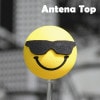 アンテナトップ スマイル サングラス クール イエロー アンテナトッパー アンテナボール smile yellow cool ニコちゃん アンテナ チカーノ チカーノファッション メキシコ アメリカ 