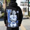 パーカー メンズ LA 長袖 フーディー HOODIE ブラック ロサンゼルス Los Angeles 大きめ 大人 チカーノ チカーノファッション ローライダー Lowrider 黒 トップス おし