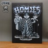 DGA アートパネル HOMIES キャンバス HOMIES 8 BALL TRIO ブラック 壁掛け 装飾 飾り ファブリックパネル パネル アートボード ディスプレイ ホーミーズ ８ボール POC