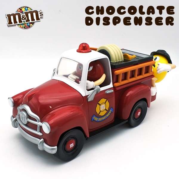 USED品 m&m's チョコレート ディスペンサー レッド ブルー イエロー