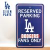 ドジャース サインプレート サインボード 立てかけ 大きめ 壁掛け MLB dodgers LA LOS ANGELES 大谷 翔平 看板 ドジャース グッズ ロサンゼルス インテリア ガレージ 大き