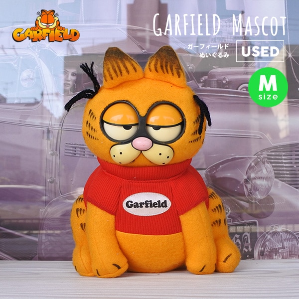 ガーフィールド ぬいぐるみ キャラクター GARFIELD オレンジ