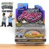 チェースカー 1/64 ミニカー HOMIES フィギュア 1964 CHEVROLET IMPALA ゴールド オレンジ 1964年 シボレー インパラ ホーミーズ ESTILO HAWKEYE D