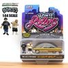 チェースカー 1/64 ミニカー HOMIES フィギュア 1963 CHEVROLET IMPALA convertible ゴールド オレンジ 1963年 シボレー コンバーチブル インパラ ホー
