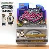 チェースカー 1/64 ミニカー HOMIES フィギュア 1963 CHEVROLET IMPALA ゴールド ブラック 1963年 シボレー インパラ ホーミーズ BIGOTES PANDA DG