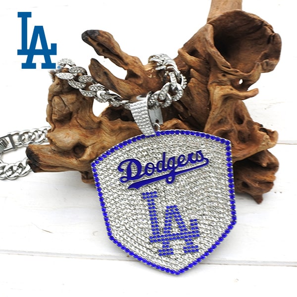 ドジャース 大谷翔平 50-50 キーホルダー キーチェーン ブルー ロゴ