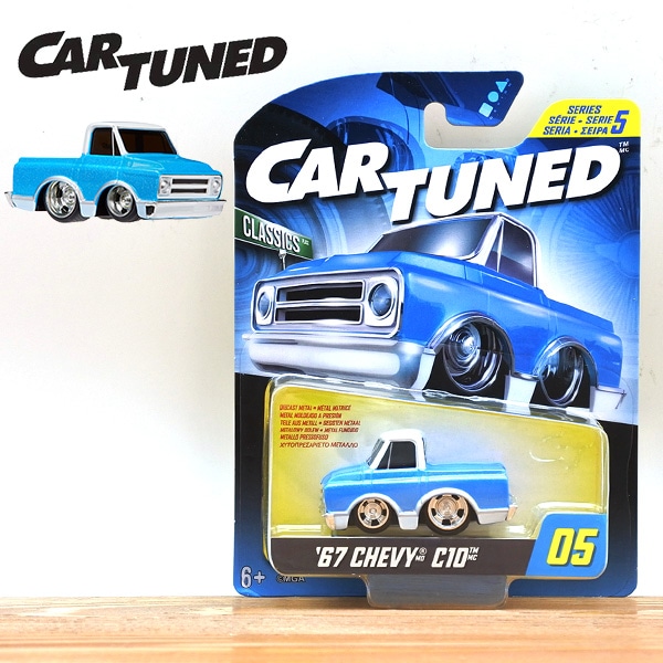 1960年代 青いミニカーとフィギュアセット 60年代