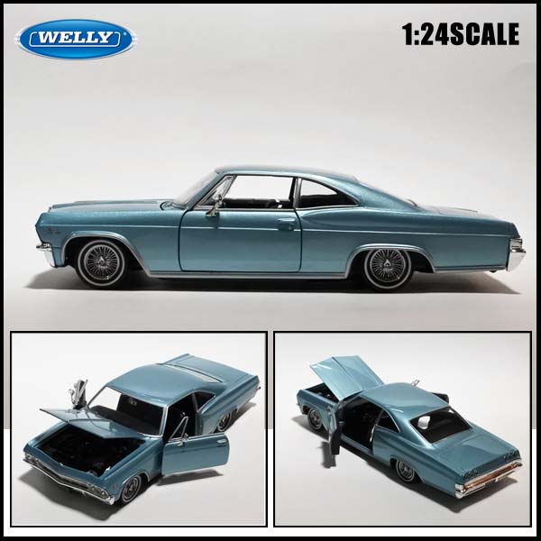 1/24 箱入り ミニカー 1965 Chevrolet Impala SS 396 1965年 ライト