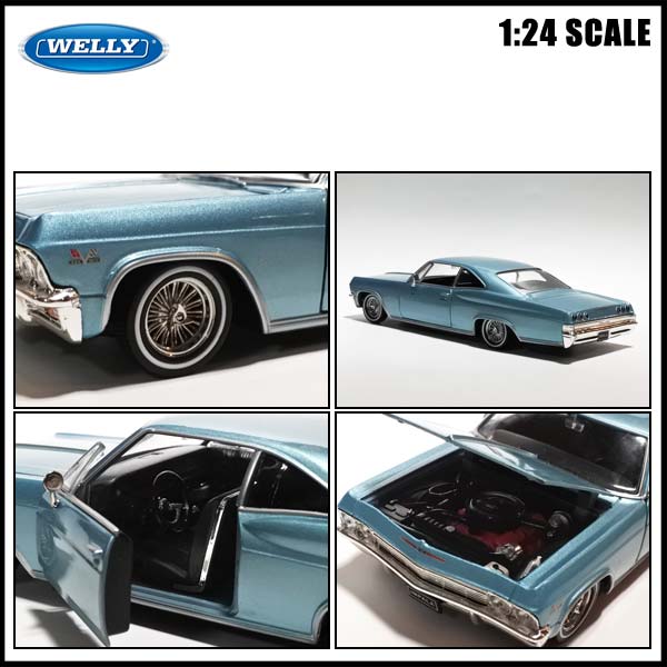 1/24 箱入り ミニカー 1965 Chevrolet Impala SS 396 1965年 ライト