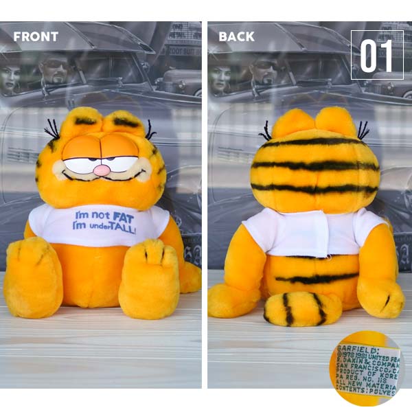 海外直輸入 Used品 ガーフィールド ぬいぐるみ L 2種類 ヴィンテージ品 キャラクター マスコット 人形 猫 Garfield