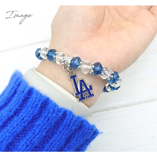 ドジャース ブレスレット MLB dodgers LA LOS ANGELES ロサンゼルス