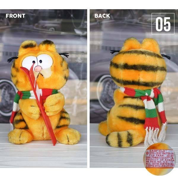 USED品 ガーフィールド ぬいぐるみ M 6種類 ヴィンテージ品 GARFIELD