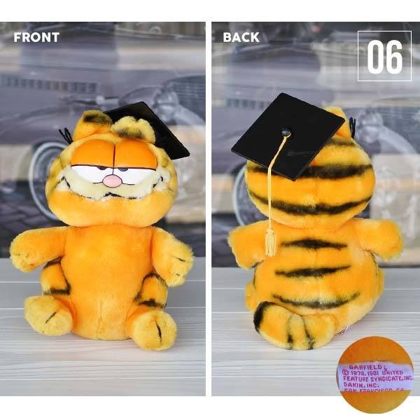 ガーフィールド　ぬいぐるみ Garfield Plush (Yellow) ガーフィールド ぬいぐるみ キャラクター GARFIELD 吸盤
