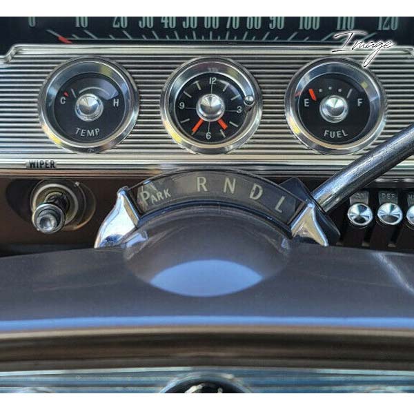 インパラ　メッキメーターベゼル　ローライダー 1961-67 インパラ コラム シフトインジケーターレンズ インジケーター
