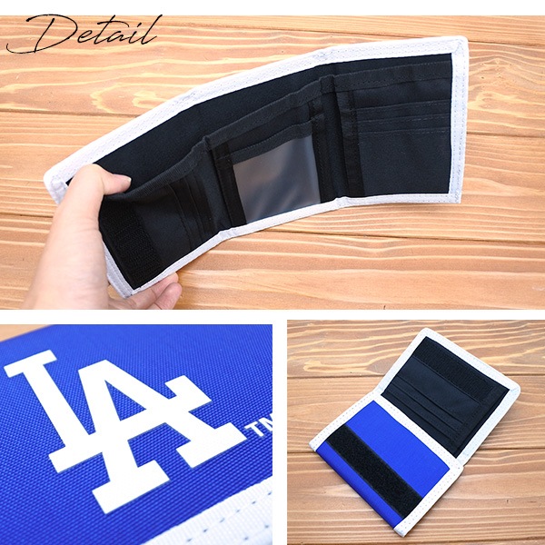 ドジャース 三つ折り財布 MLB dodgers LA LOS ANGELES ロサンゼルス