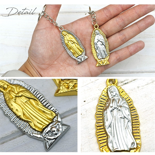希少 Supreme 聖母 マリアクリアキーホルダー SUPREME シュプリーム 13AW Virgin Mary Keychain ヴァージン