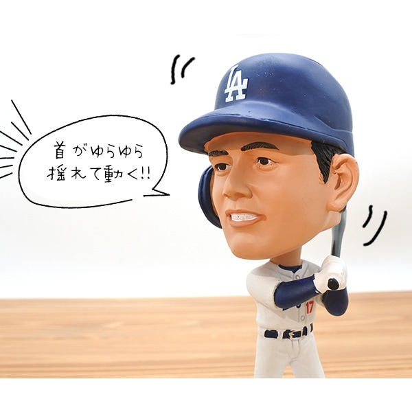 大谷翔平 ドジャース ボブルヘッド ディスプレイ おしゃれ ガレージ