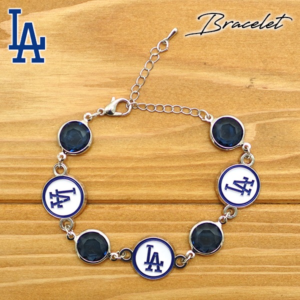 ドジャース ブレスレット ロサンゼルス ドジャース グッズ MLB dodgers