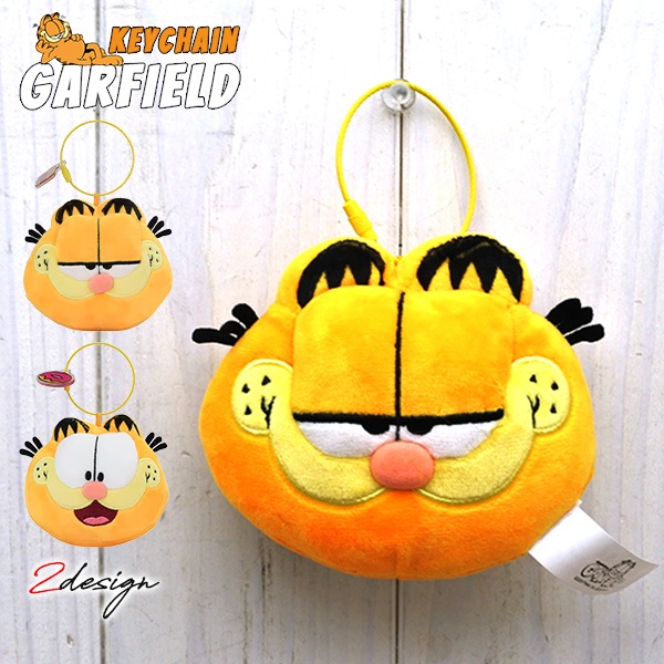 ガーフィールド キーホルダー 全2種 GARFIELD フェイス フィギュア