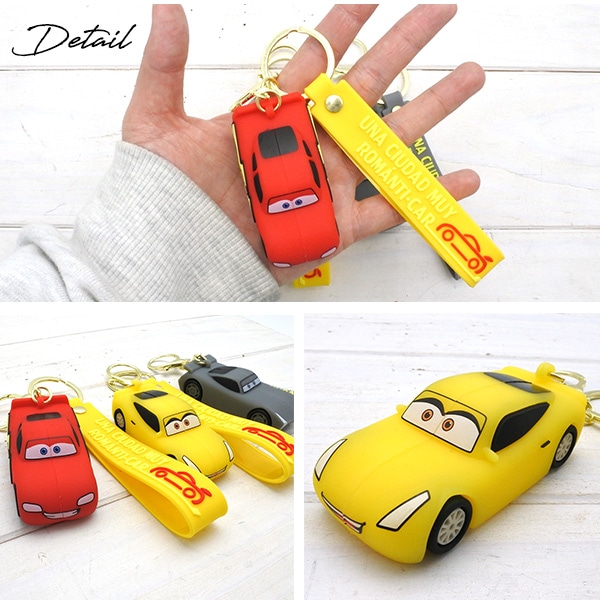 キーホルダー　カーズ　マックイーン&メーター　ぬいぐるみ カーズ ライトニングマックイーン メーター ぬいぐるみ マスコット 2点