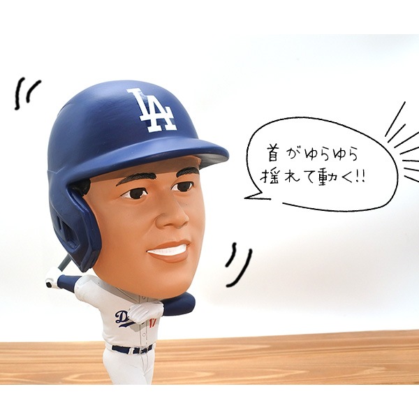 理由有り ドジャース 大谷翔平 ボブルヘッド人形 白ホームユニフォーム 理由有り ドジャース 大谷翔平 ボブルヘッド人形 白ホーム