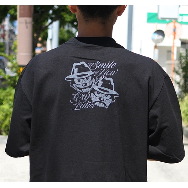 Tシャツ 半袖 メンズ ブラック SHAKA WEAR シャカ ダイス トランプ