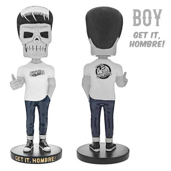 スアベシート ポマード ジャンボバブルヘッド 全2種 約30cm スアベシート ポマード ジャンボバブルヘッド 全2種 約30cm