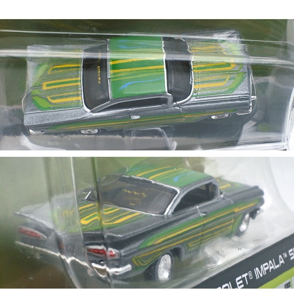 1/64 ミニカー 1959 CHEVROLET IMPALA SS グリーン 1959年 シボレー