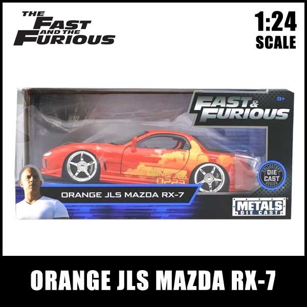 ☆ワイルドスピードミニカー　オリジナルアートパネル RX-7 ☆ Amazon | JADA TOYS 1/24 ワイルド・スピード マツダ RX-7
