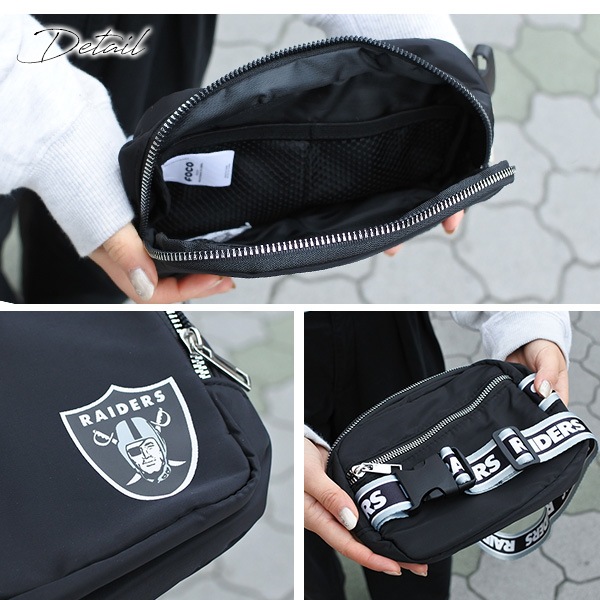 レイダース ボディバッグ ブラック NFL RAIDERS Las Vegas