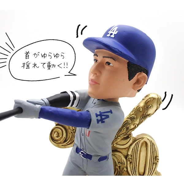 ドジャース 大谷翔平 ボブルヘッド 50-50 ゴールド インテリア