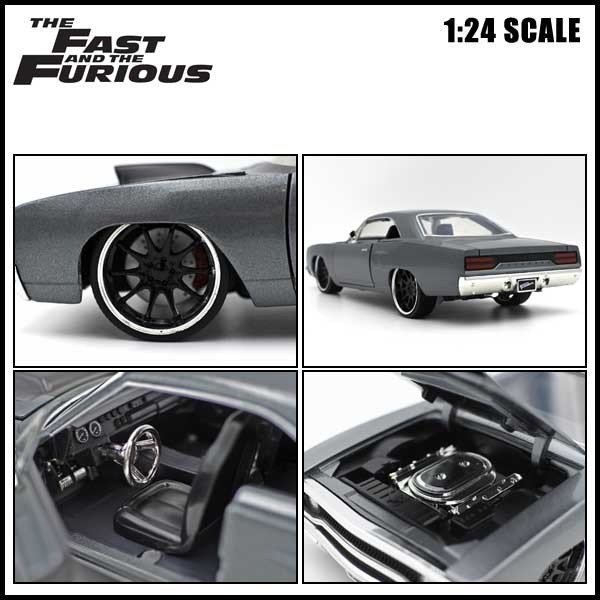 1/24 ワイルドスピード 箱入り ミニカー 1970 DOM'S Plymouth Road