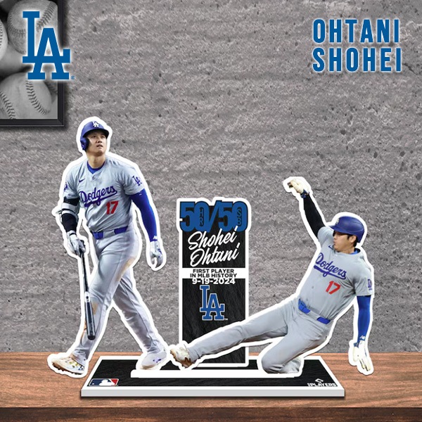 ドジャース 大谷翔平 50-50 サインプレート サインボード MLB dodgers