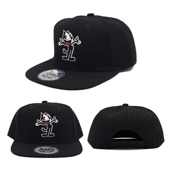 ストライプ柄キャップ B刺繍 Felix ストライプ柄キャップ B刺繍 Felix