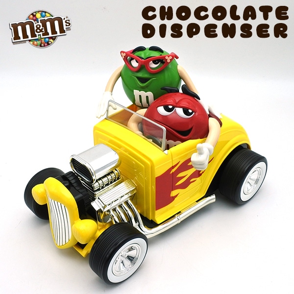 USED品 m&m's チョコレート ディスペンサー グリーン