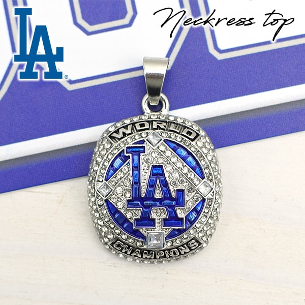 ドジャース ネックレス トップ MLB dodgers LA LOS ANGELES