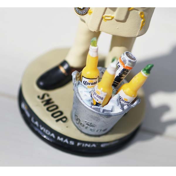 スヌープドッグ コロナビール コラボ ボブルヘッド スーツ 首ふり人形