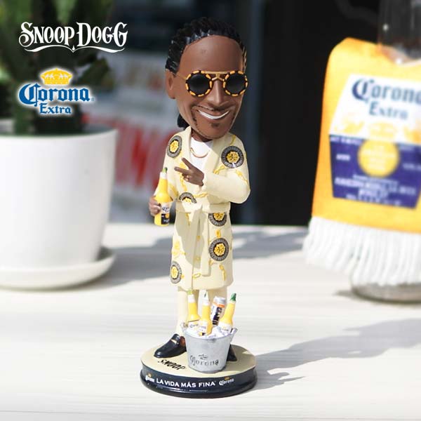 スヌープドッグ コロナビール コラボ ボブルヘッド スーツ 首