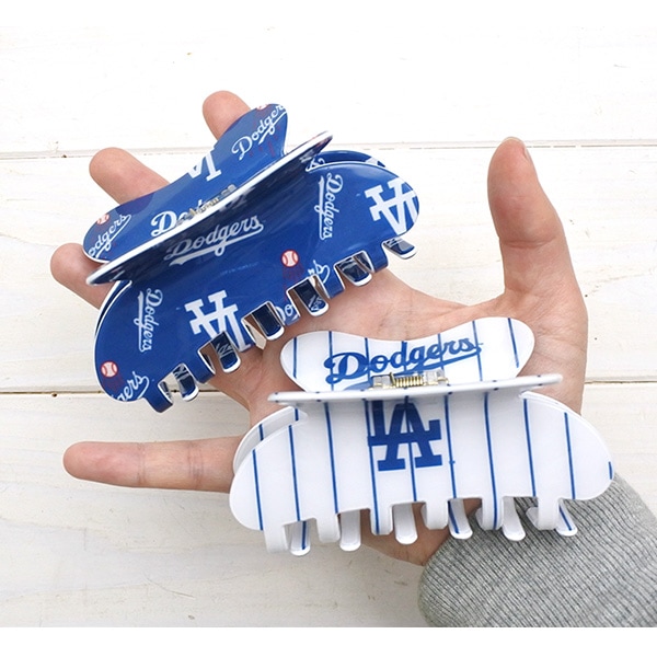 ドジャース ヘアクリップ 2色セット MLB dodgers LA LOS ANGELES