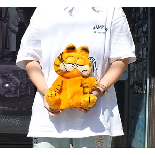 USED品 ガーフィールド ぬいぐるみ L ヴィンテージ品 GARFIELD