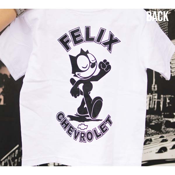 キッズ フィリックス シボレー Tシャツ 半袖 ホワイト 男の子 女の子 