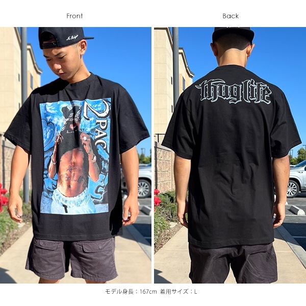 boohoo MAN★オーバーサイズ 半袖 2Pac トゥーパック Tシャツ Amazon | [Jack'n da Box] 2pac Tupac 22012 トゥーパック