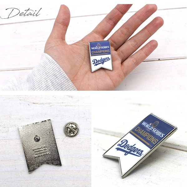 ドジャース ピンバッジ ワールドシリーズ 2024 チャンピオン ピンズ