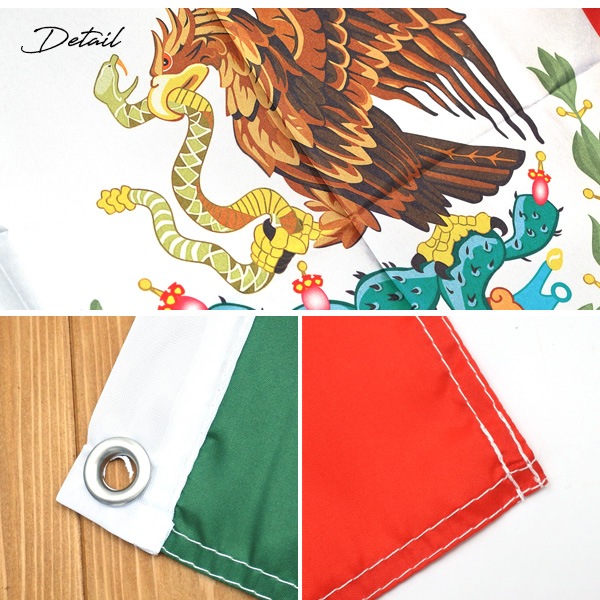 メキシコ 国旗 フラッグ バナー 旗 タペストリー ウォールインテリア