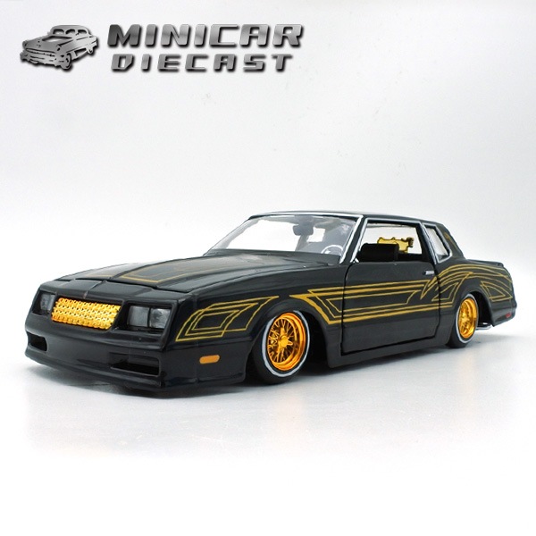1/24 箱入り ミニカー 1986 CHEVROLET MONTE CARLO SS ブラック