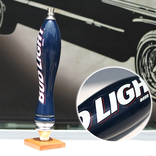 USED品 ビアサーバーノブ BUD LIGHT 約29cm シフトノブ バドライト