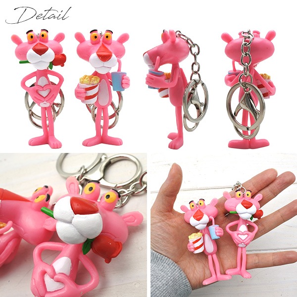 ピンクパンサー フィギュア キーホルダー 全2種類 Pink Panther ピンク